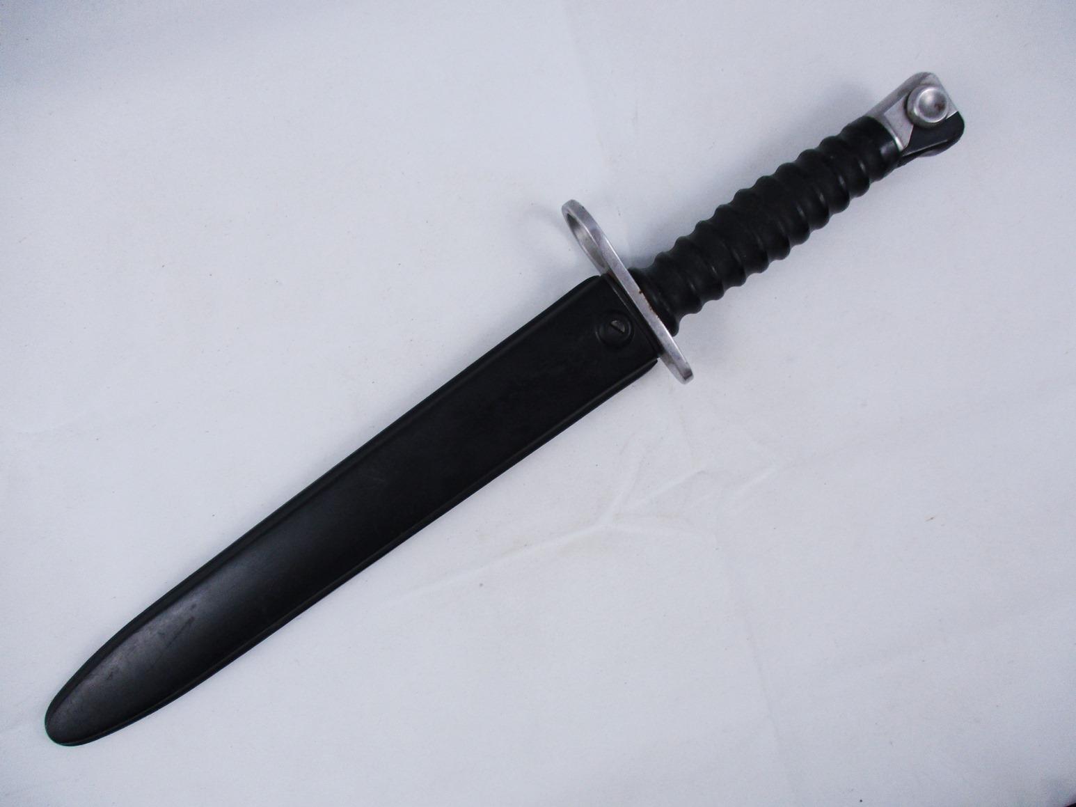 Swiss M57 Bayonet w/Plastic Scabbard