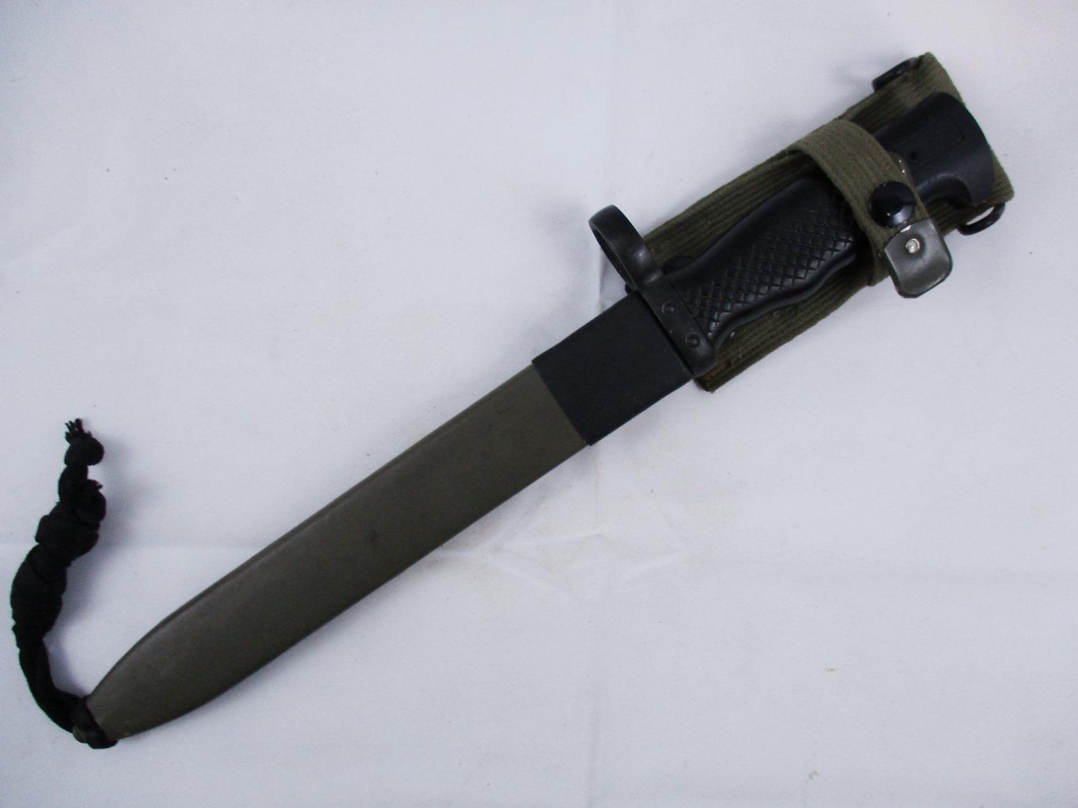 Toledo INI Spanish Military Bayonet w/Scabbard