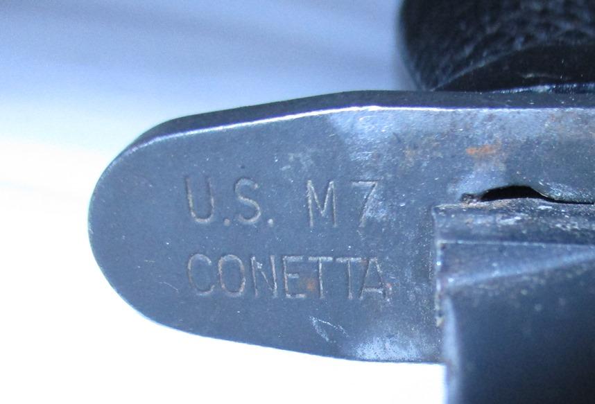 US M7 Conetta Bayonet 2/ Scabbard