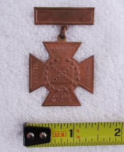 Civil War  Southern Cross of Honor-Daughters of Confederacy