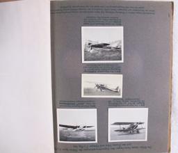 Early Luftwaffe Cigarette card Booklet-"TASCHENBUCH DER LUFTWAFFE"