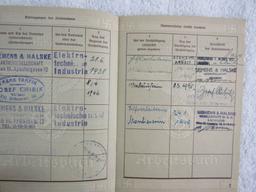 3pcs-WW2 German Work Books/DAF