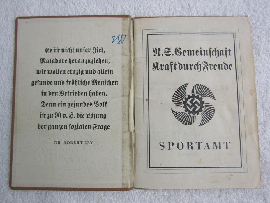 3pcs-WW2 German Work Books/DAF