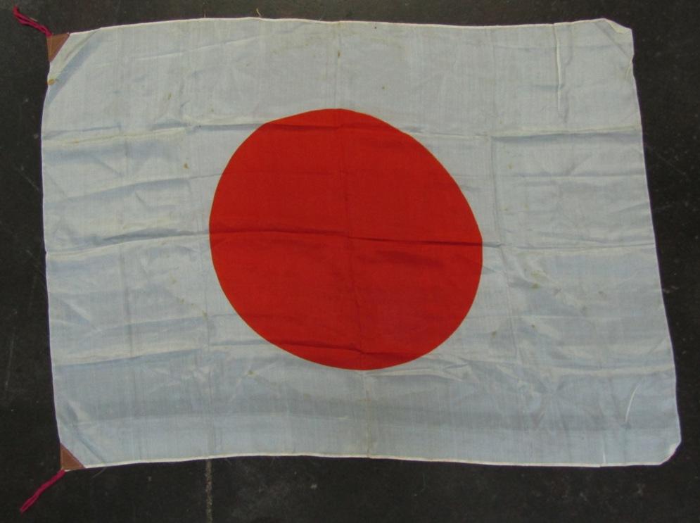 2pcs-Early/Pre WW2 Japanese Army Sgt. Tunic-Meatball Flag