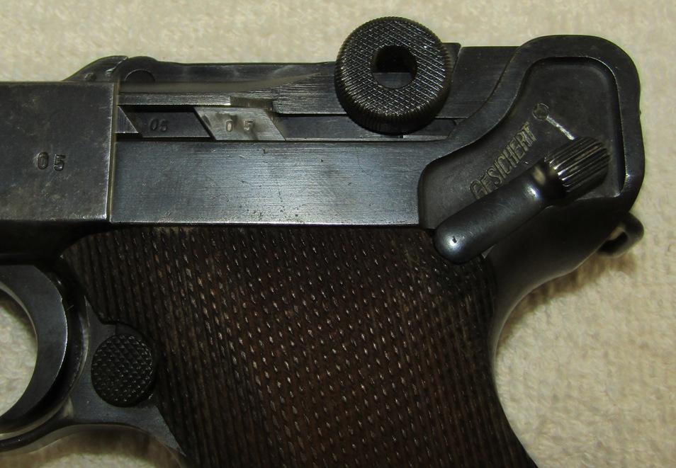 1937 S/42 Code Luger With Nazi Proofs-Matching Numbers