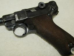 1937 S/42 Code Luger With Nazi Proofs-Matching Numbers