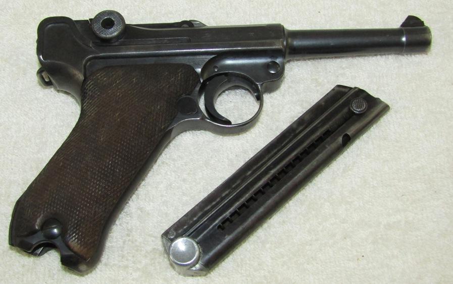 1937 S/42 Code Luger With Nazi Proofs-Matching Numbers