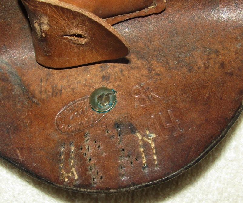 1914 Dated Luger Police Holster-With Unit Stampings