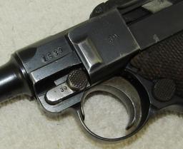 1921 Dated DWM Luger With Matching Numbers/Matching Clip-Weimar Military Police Unit Markings