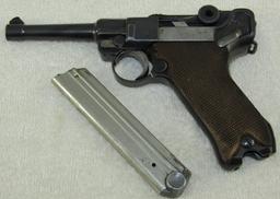 1921 DWM Luger W/Matching Numbers-Weimar Military Police Unit Markings-Vet Bring Back May 1945