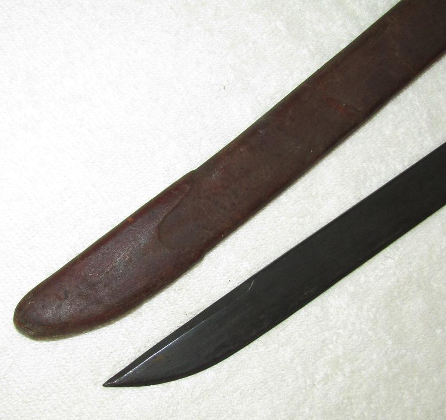 Mid To Late War Japanese Type 38 Bayonet With Rare Rubberized Scabbard