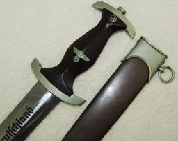 Minty Early SA Dagger With Scabbard-Gebruder Heller Maker