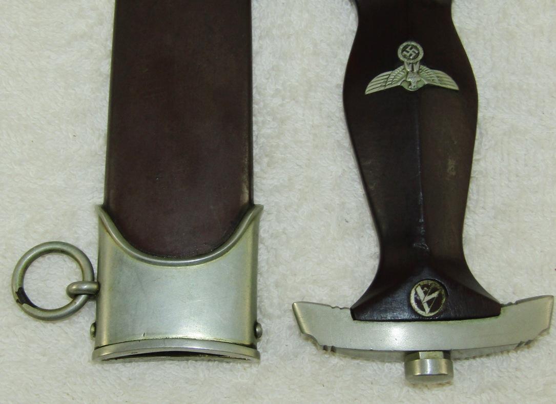 Minty Early SA Dagger With Scabbard-Gebruder Heller Maker