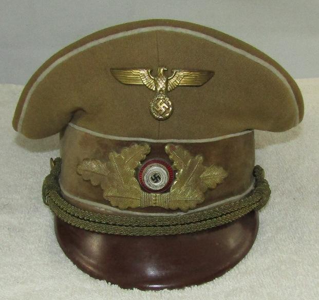 German Political leader Kreis Level Visor Hat