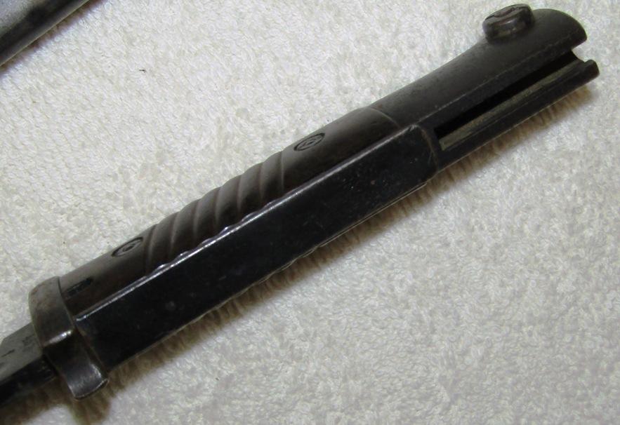 Early WW2 K98 Bayonet with Scabbard-matching Numbers-1939 Eickhorn
