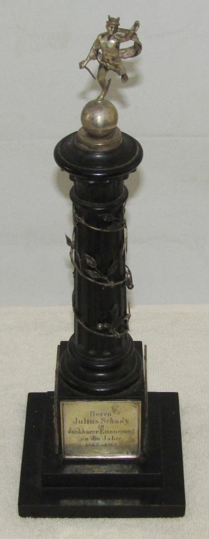 Mid 1800's German Official's Service Award Trophy