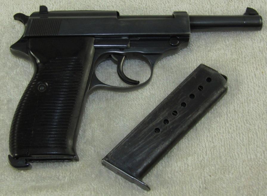 Late War/Early Post War French Assembled P38 Pistol- "svw 45"