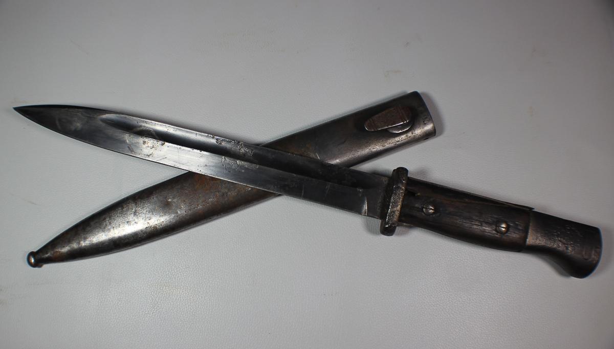 Pre WW2 German K98 S/244 Bayonet Mismatched.