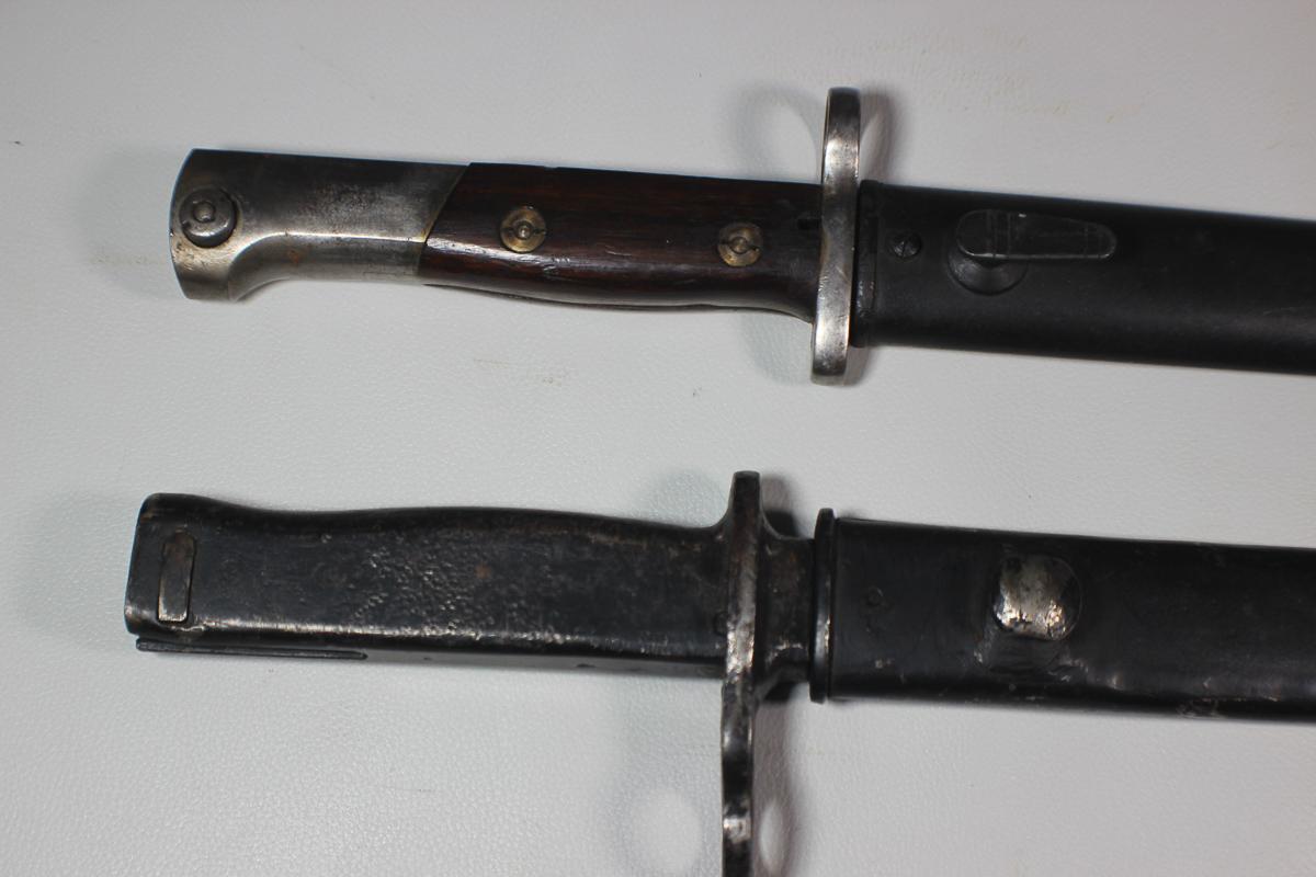 Lot of 2 Bayonets. Turkish Ersatz & Unknown.