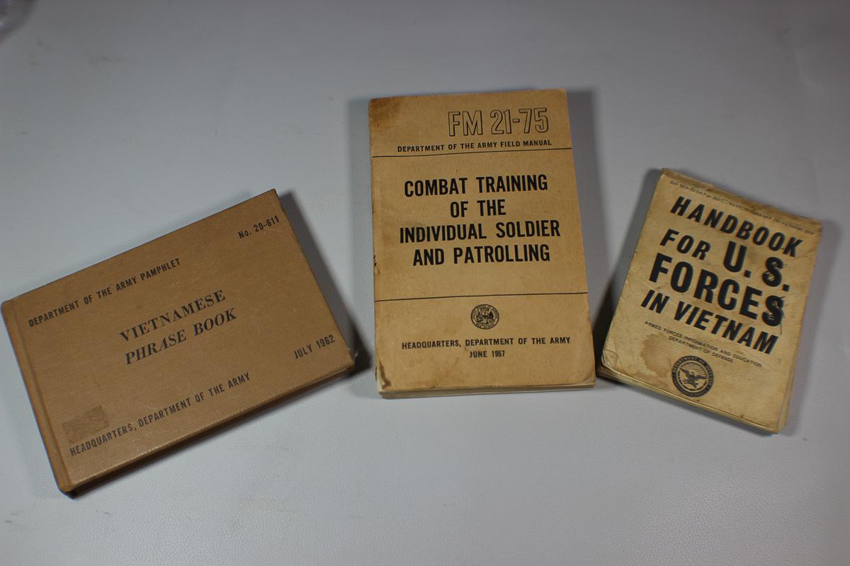 Lot of 3 US Vietnam Field Manuals & Handbooks