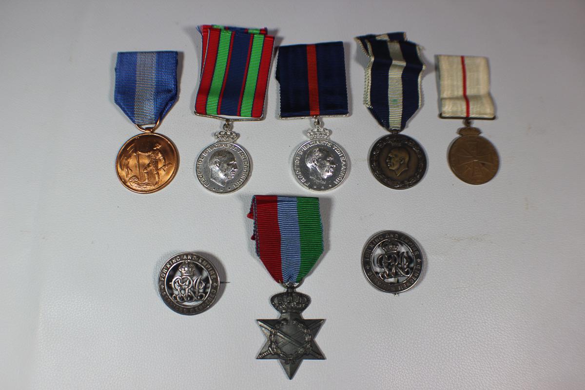 Lot Of WW2 Greek Medals For WW2 Service