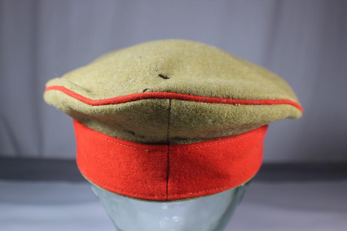 WW2 Japanese Enlisted Visor Cap. Missing Star.