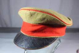 WW2 Japanese Enlisted Visor Cap. Missing Star.