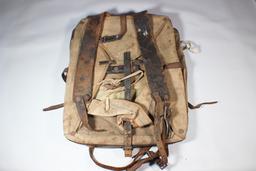 Indian Wars Or Spanish American War Marked Back Pack. Rare!