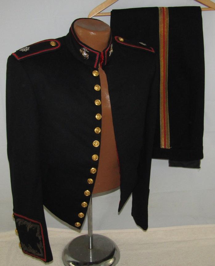 WW2 Period USMC Lt. Colonel's Formal Dress Jacket With Pants-Korean War Period EGA's