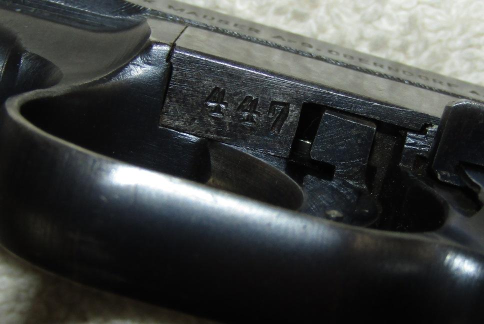 m1914 Mauser Standard Humpback Pocket Pistol 7.65 Cal.