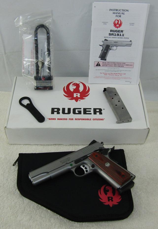 Ruger Model SR1911 .45 Cal. Semi Auto Pistol-NIB