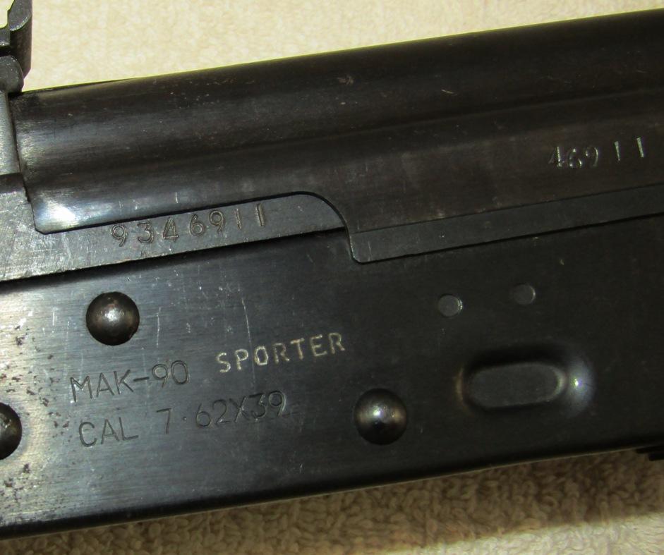 MAK-90 "Sporter" 7.62 Cal. Rifle By NORINCO