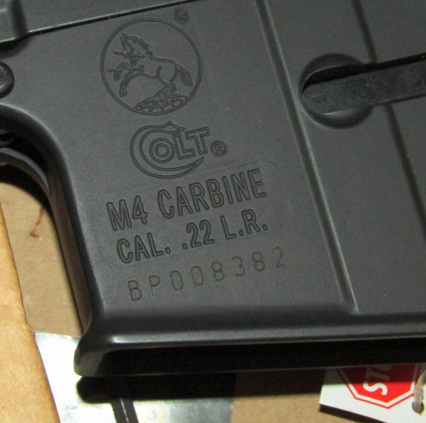 Colt .22 L.R. Cal. M4 Carbine-New In Box