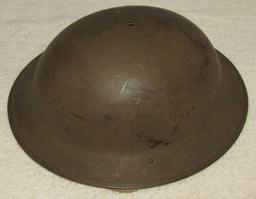 WW2 British Brodie North Africa Desert Camo Helmet. 1941. Nice Complete.