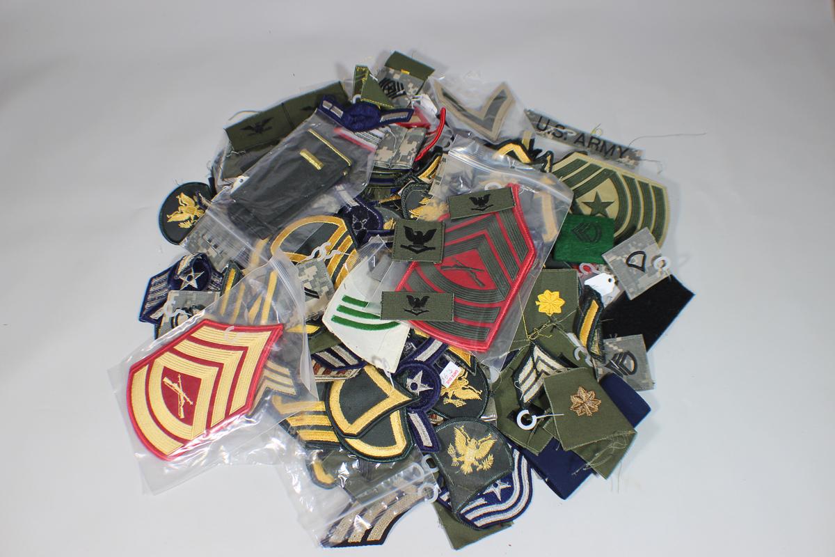 Huge Lot of US & Foreign Patches.