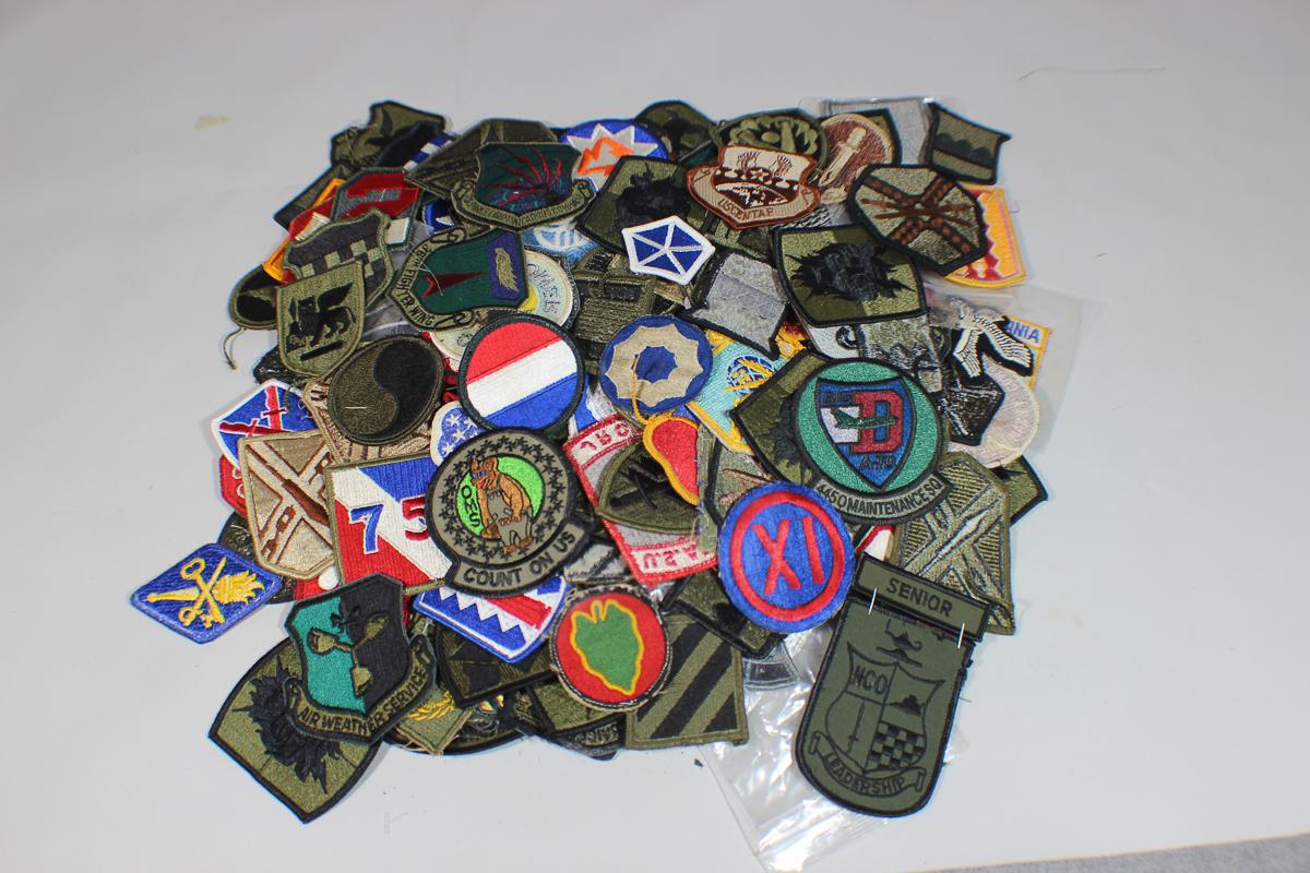 Huge Lot of US & Foreign Patches.