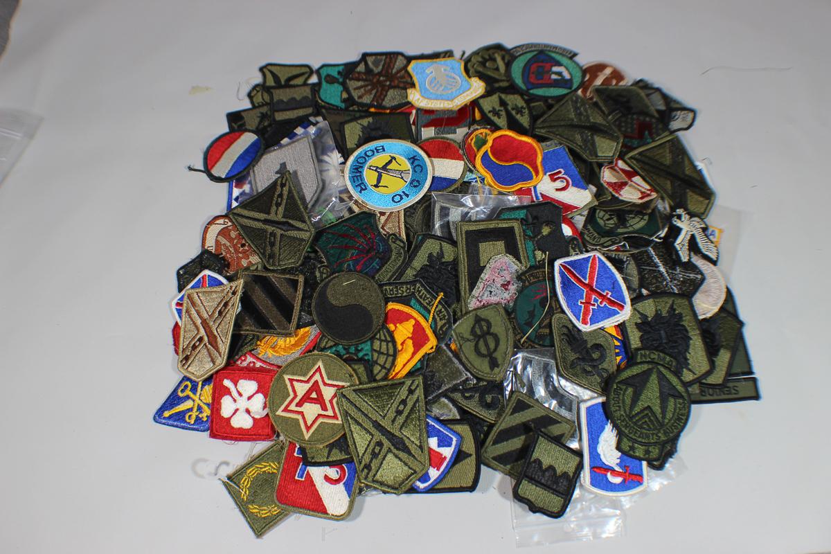 Huge Lot of US & Foreign Patches.