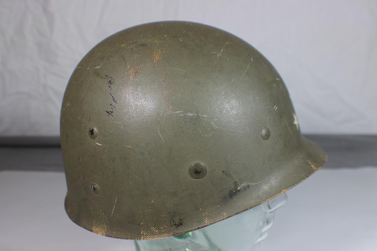 US WW2 Westinghouse M1 Helmet Liner. 5 Star General?