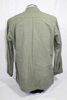 US Vietnam Poplin Rip Stop Jungle Jacket. Size Small Regular. 1969.