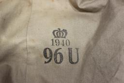 WW2 Swedish Sweden Army Wool Uniform Jacket. 1940 Dated. W/ Insignia. Very Fine Condition.