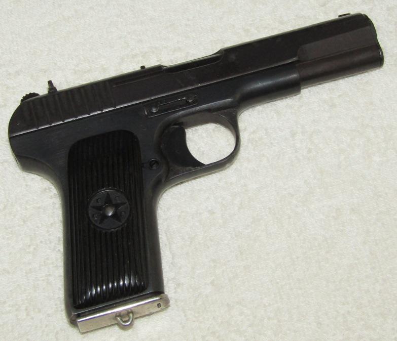Early WW2 Russian TT-30 Tokarev 7.62 X 25mm Pistol-1939 Dated-Original Holster-Matching # Clip