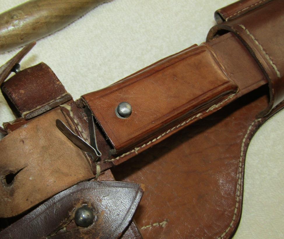 Rare WW1 Period C96 "Red Nine" (9mm) Broomhandle Pistol W/Wood Holster Stock-Matching Numbers