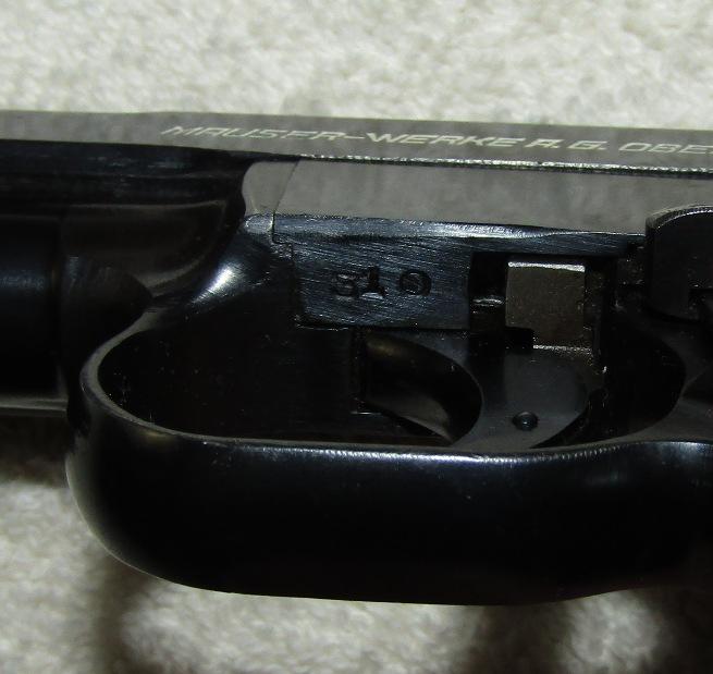 Rare M1914/34 Mauser 7.65 Cal. Pistol-Kriegsmarine Issue