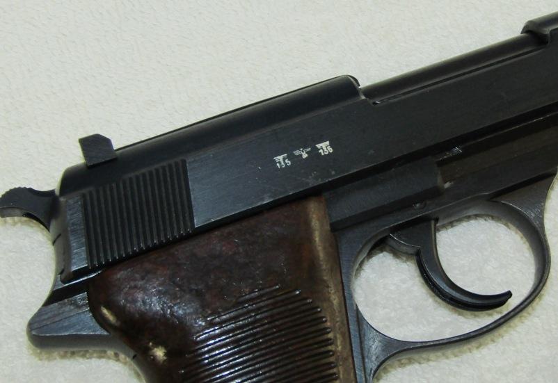 P38 Mauser Code "byf 43" Pistol-Matching Numbers