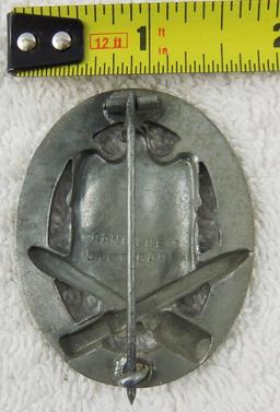 WW2 German General Assault Badge-FRANK & REIF