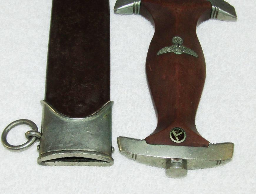 Early SA Dagger With Scabbard-Extremely Rare Maker "Wilhelm Wagner"-Possible Ground Rohm