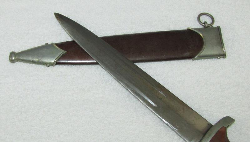 Early SA Dagger With Scabbard-Extremely Rare Maker "Wilhelm Wagner"-Possible Ground Rohm