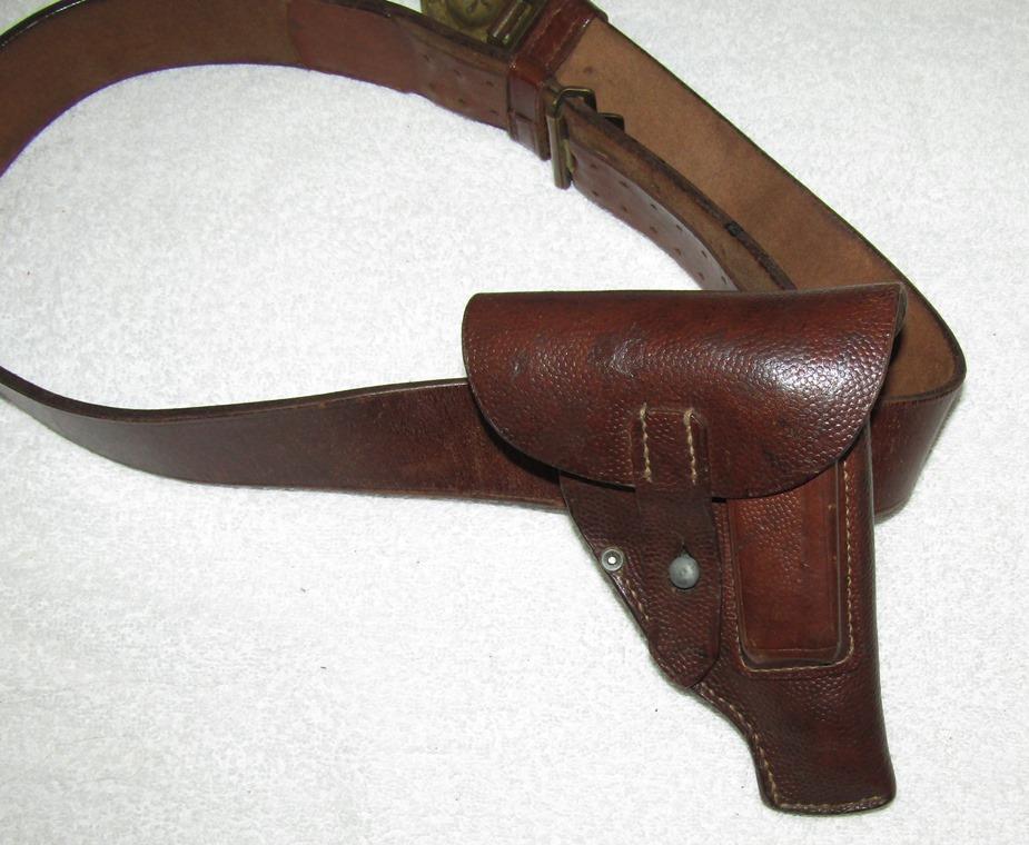 M1913 (Transitional 2nd Variant) Sauer & Sohn 7.65 Cal. Pistol W/Holster/WW1 German Officer's Belt