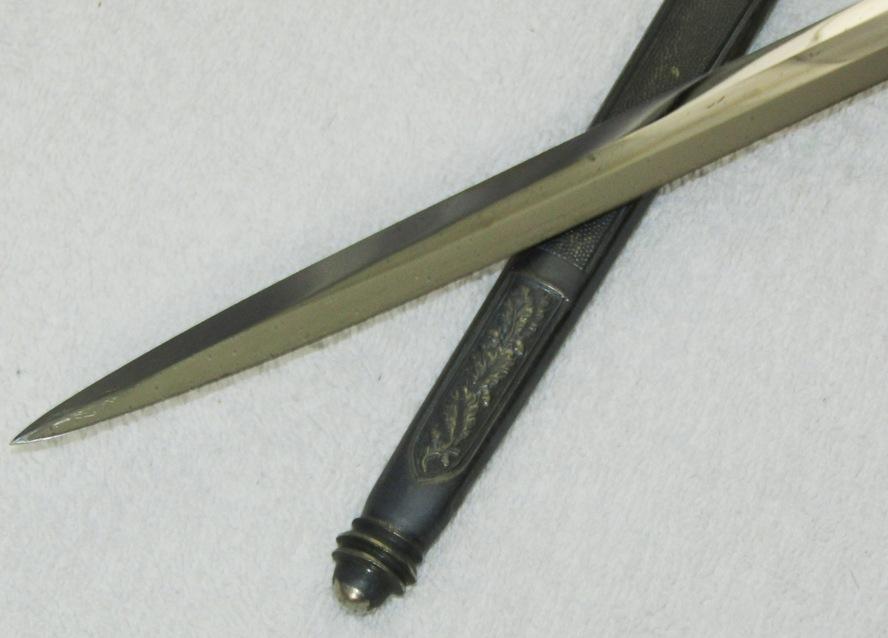 2nd Model Luftwaffe Officer's Dagger With Portepee-SMF Maker Marked