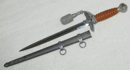 2nd Model Luftwaffe Officer's Dagger With Portepee-SMF Maker Marked